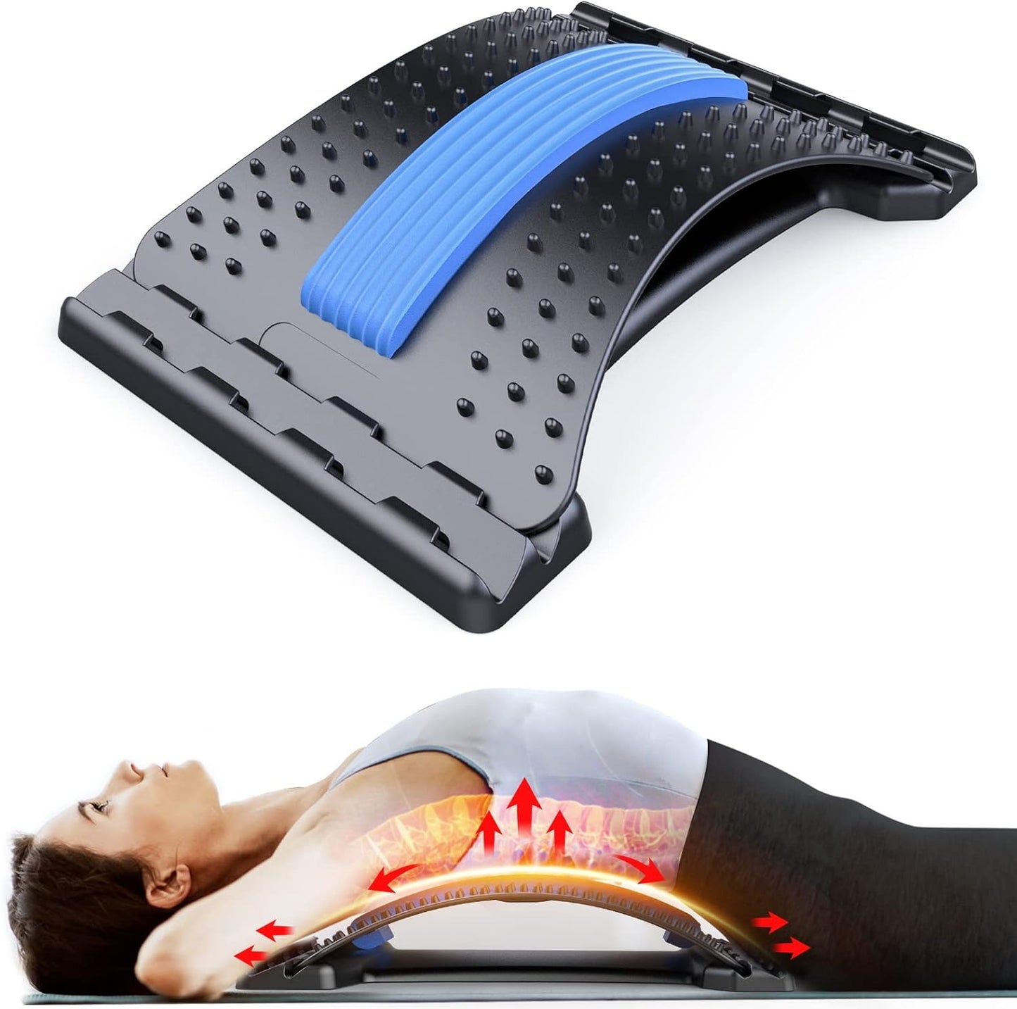 Civière Dorsale Orthopédique – Soulagement des Douleurs de Dos & Correction de la Posture