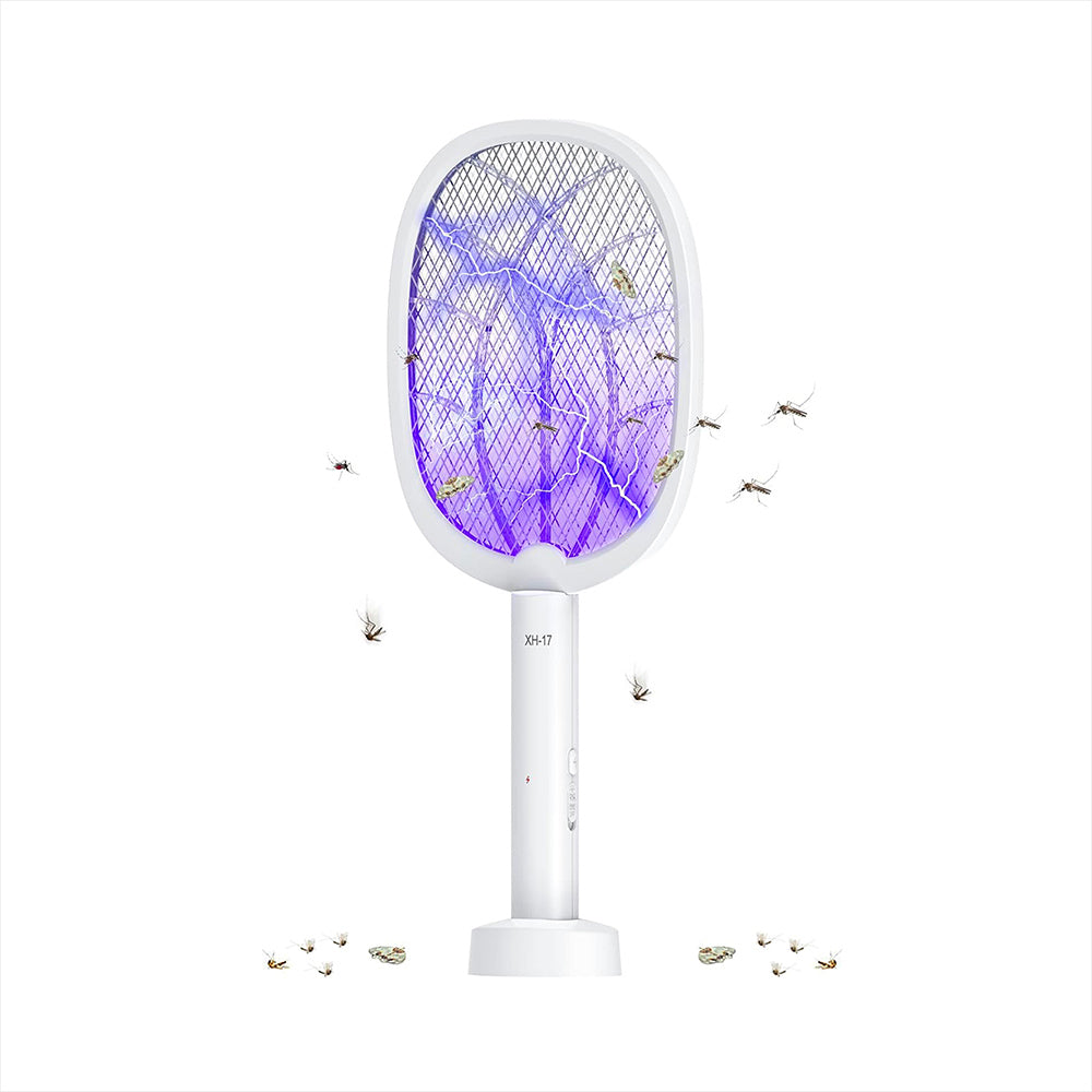 Raquette Anti-Moustiques Rechargeable – L'Arme Ultime Contre les Insectes !